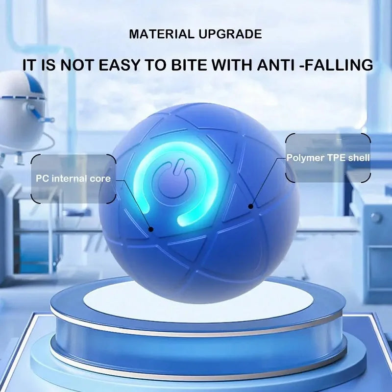 Interactive LED Smart Dog Toy Ball - Rechargeable Motion-Sensing Play Ball for Small & Medium Dogs and Cats