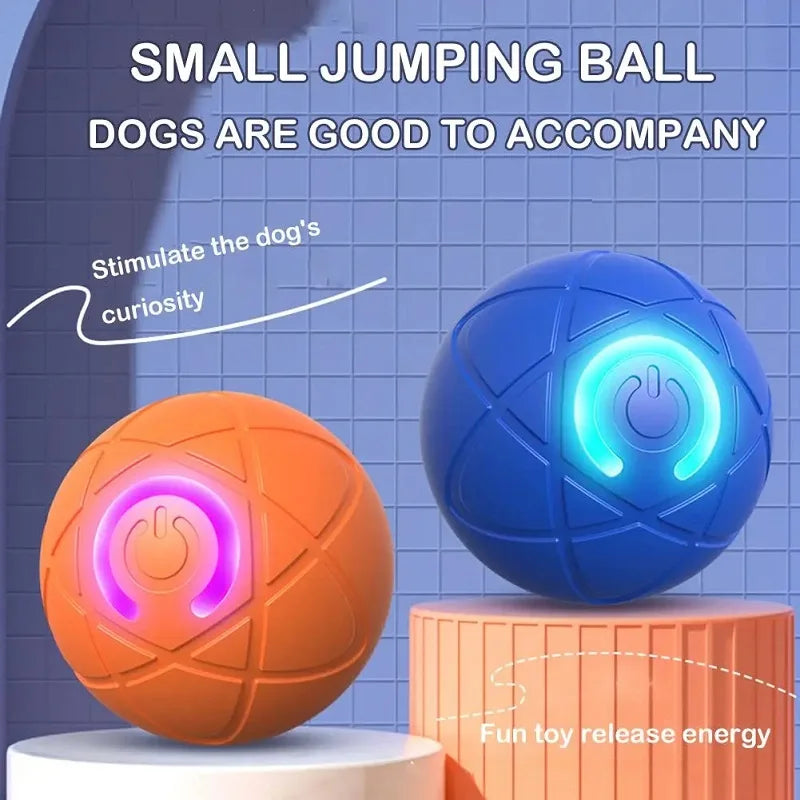 Interactive LED Smart Dog Toy Ball - Rechargeable Motion-Sensing Play Ball for Small & Medium Dogs and Cats
